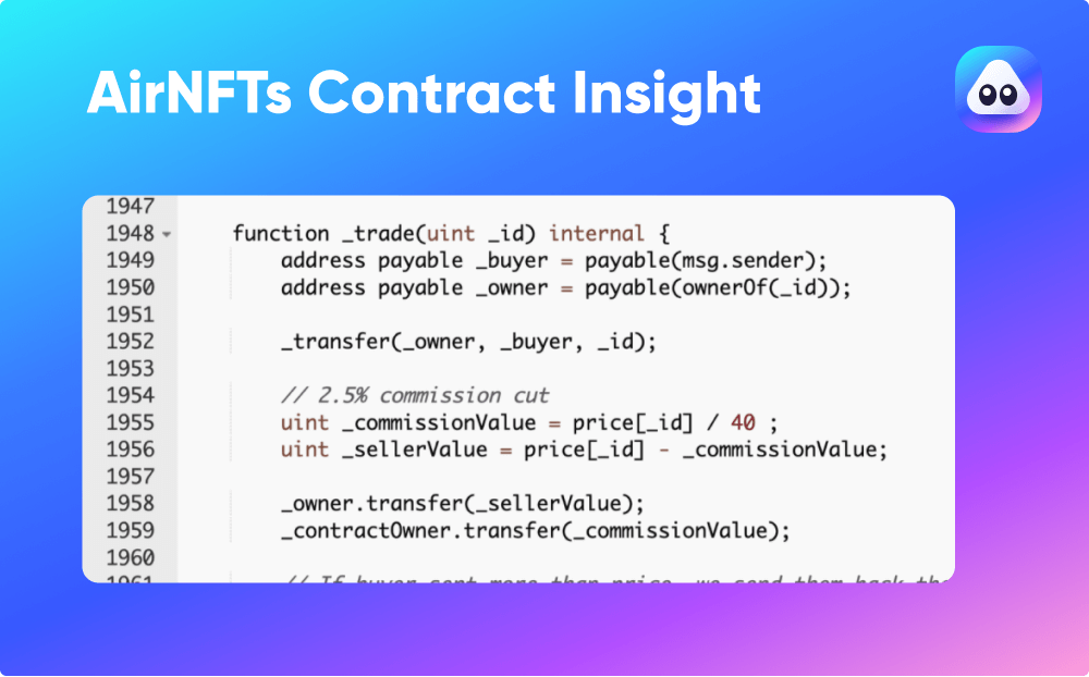 Transparency for verified smartcontract cod