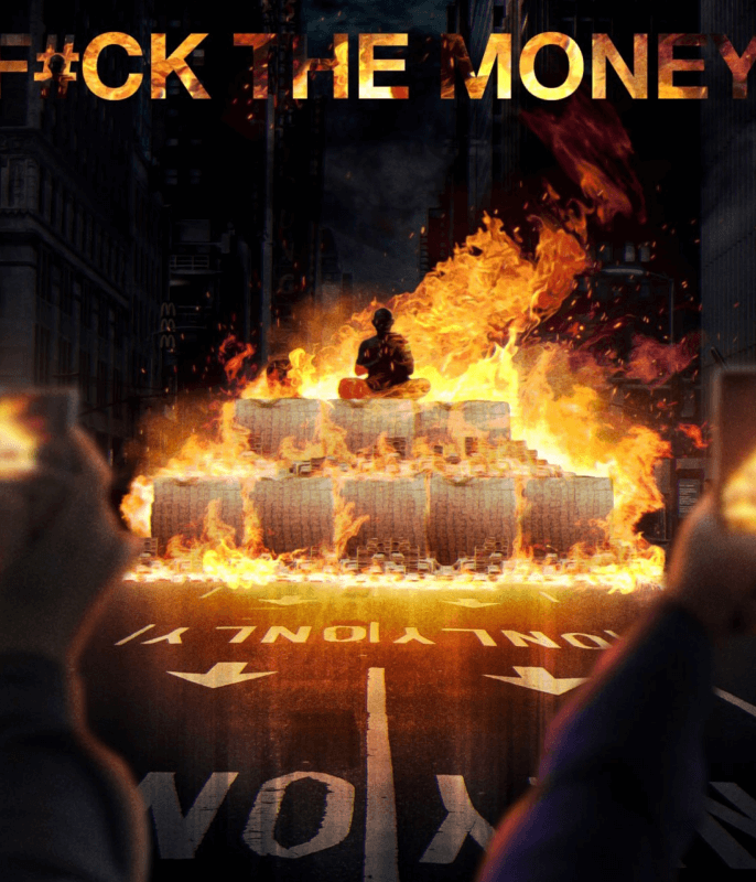 F#CK THE MONEY Art