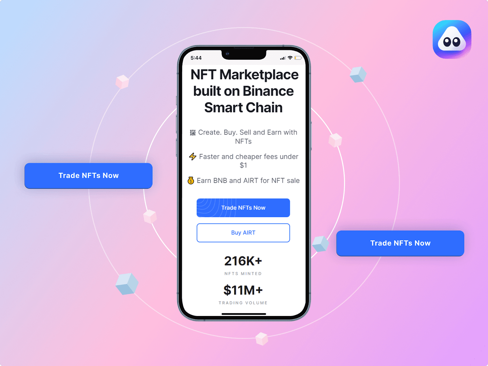 Create NFTs on AirNFTs : Step 1
