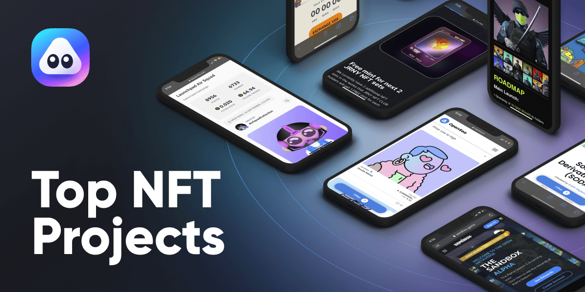 Top 12 NFT Projects to follow and invest in 2022 article cover