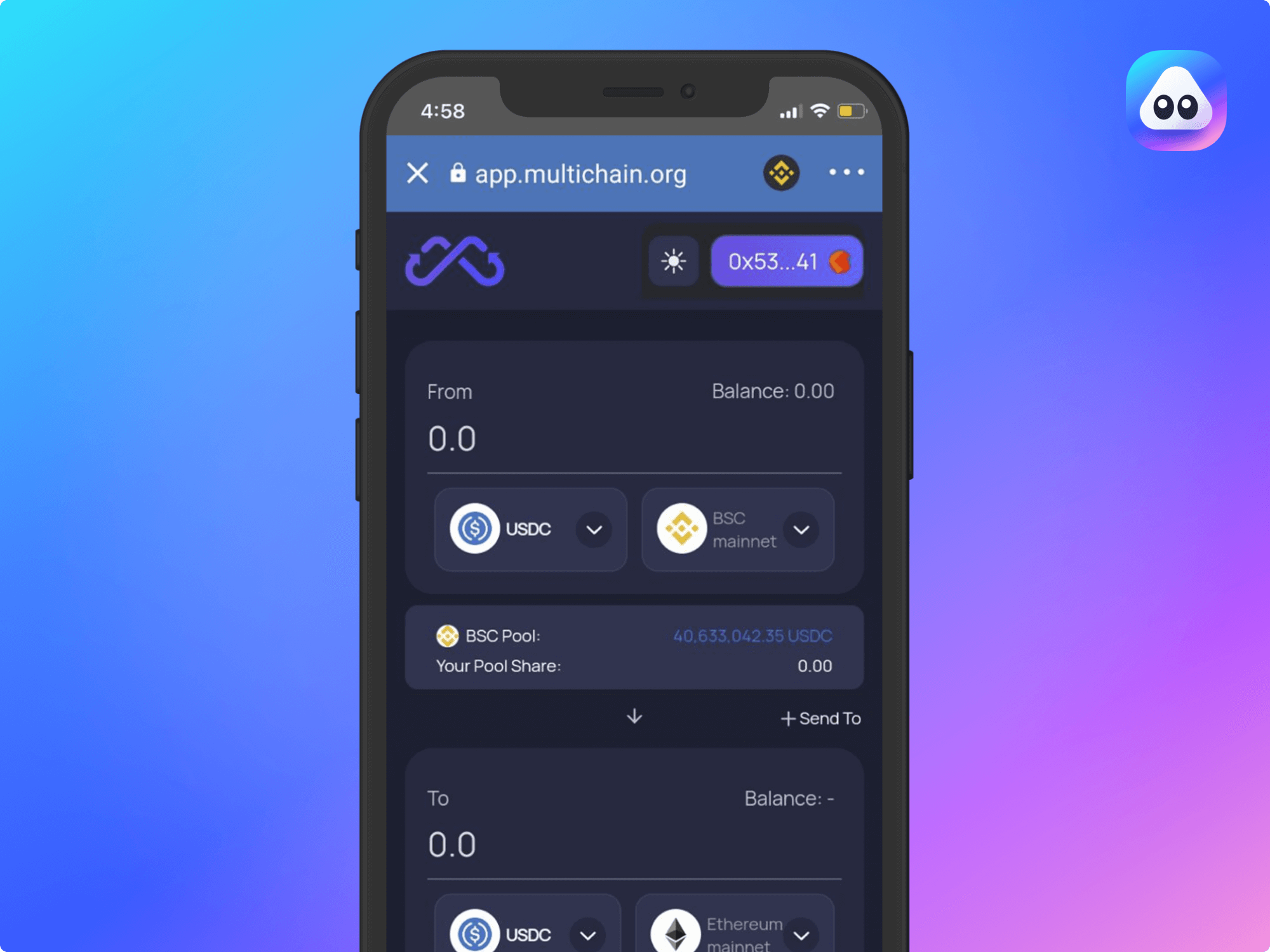 How does Multichain work : Step 1