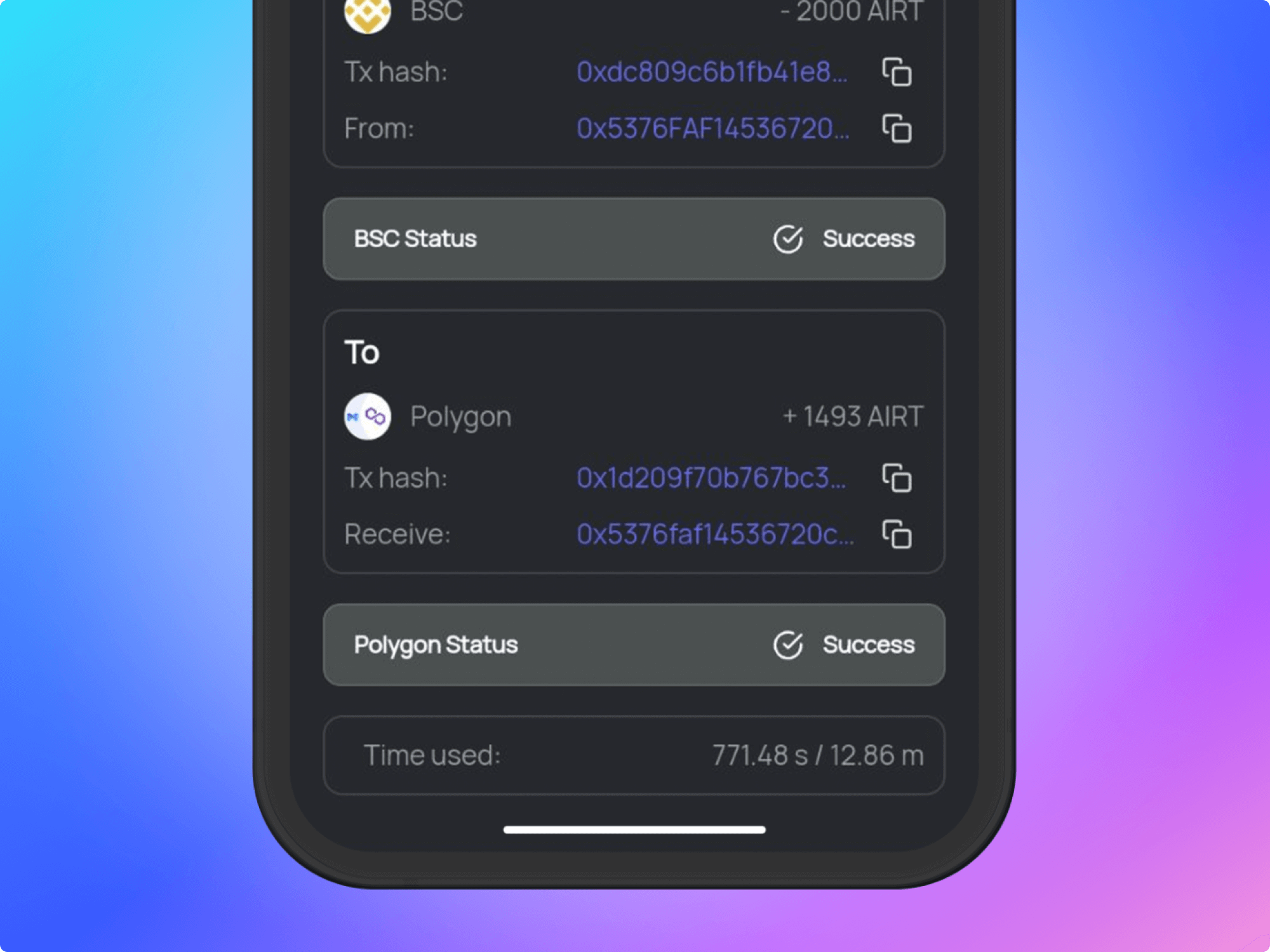 How does Multichain work : Step 4