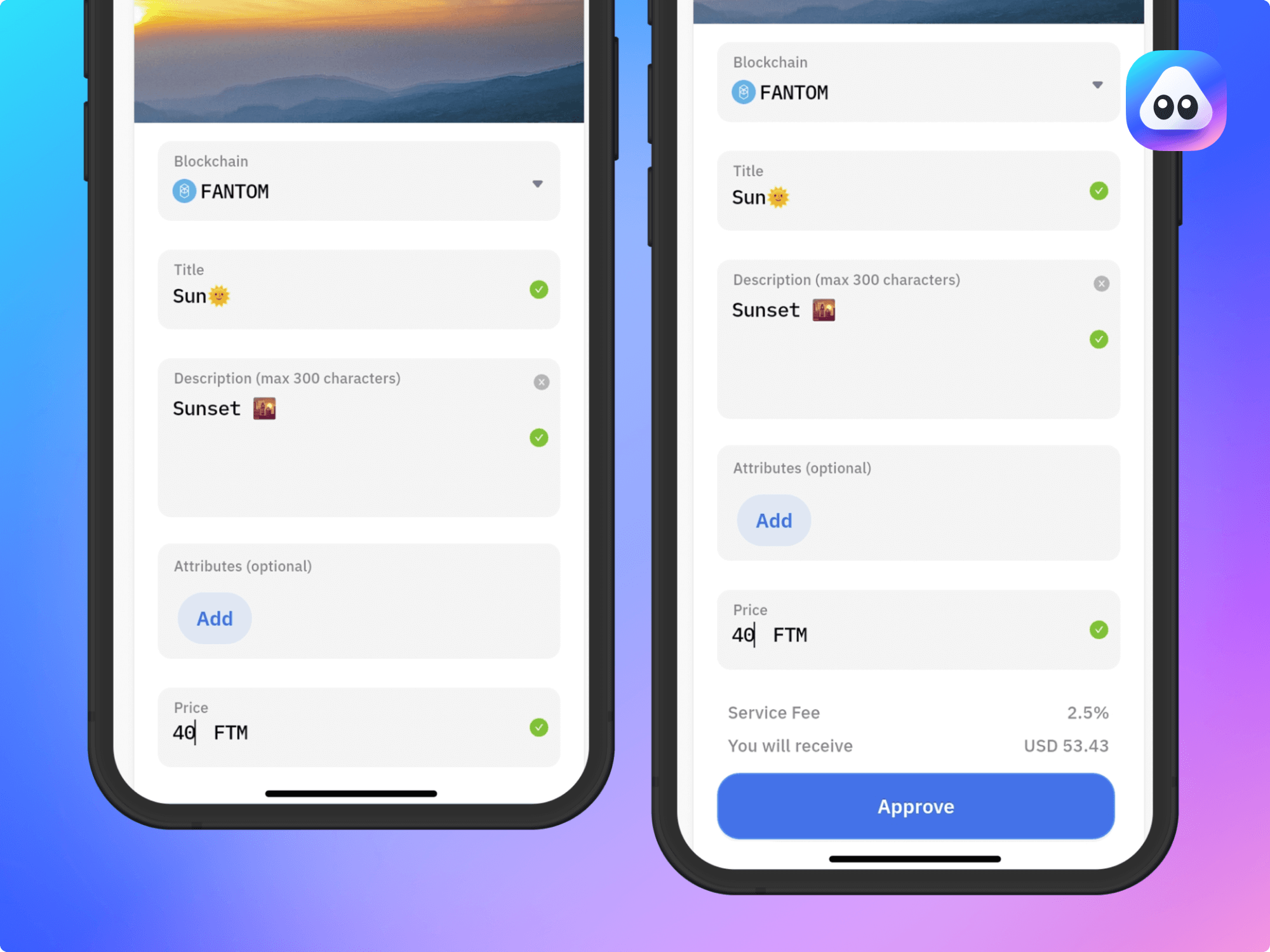 Mint NFTs on Fantom NFT marketplace : Step 5