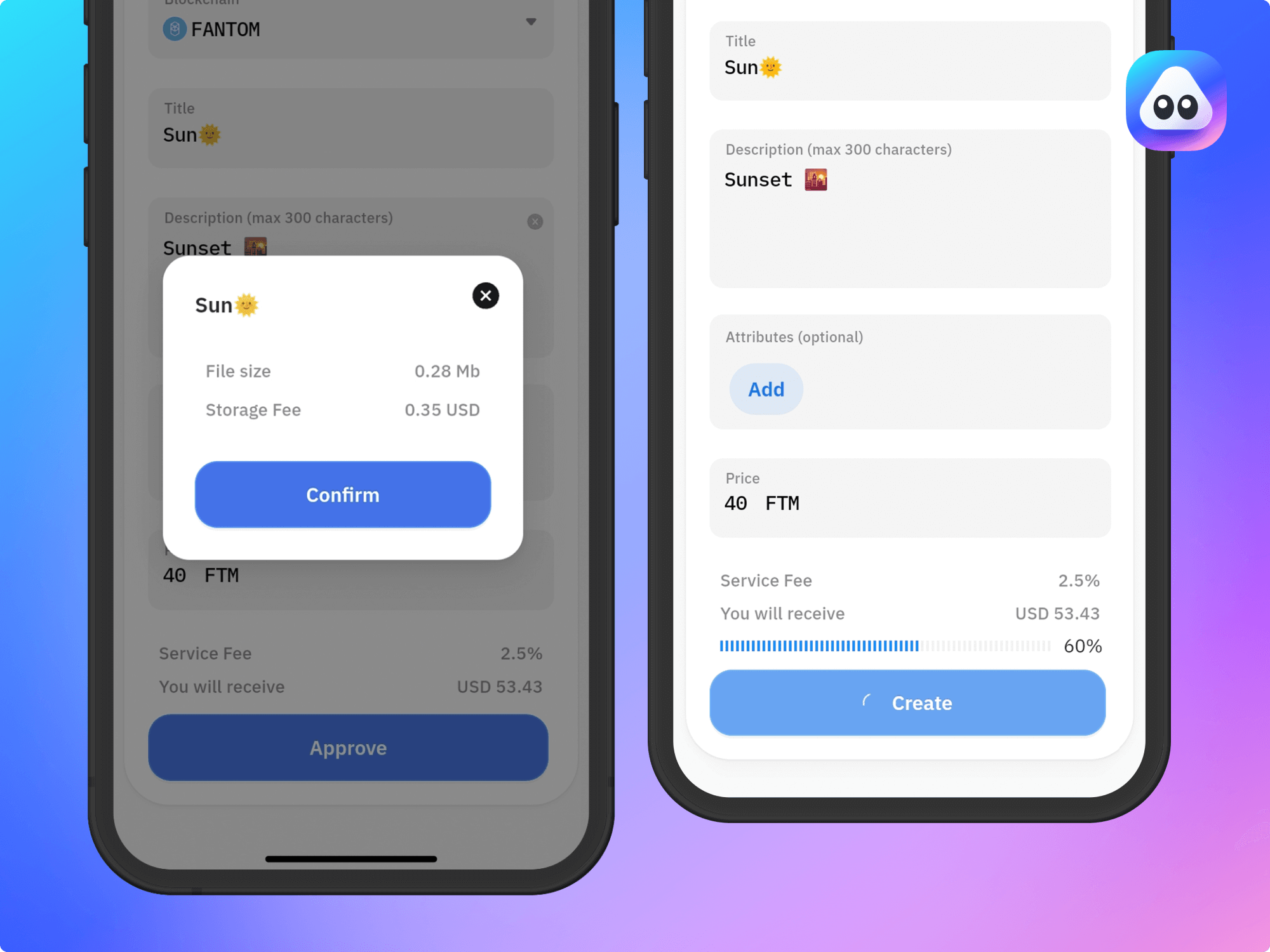 Mint NFTs on Fantom NFT marketplace : Step 6