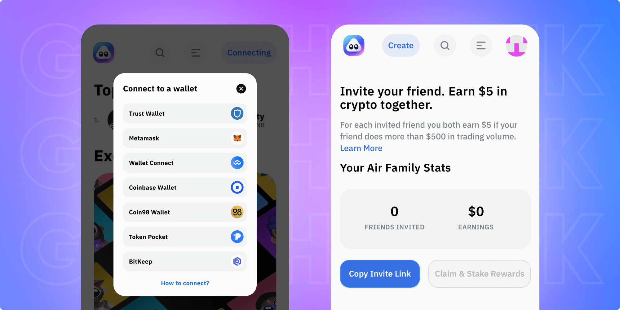 AirNFTs referral program : step 1