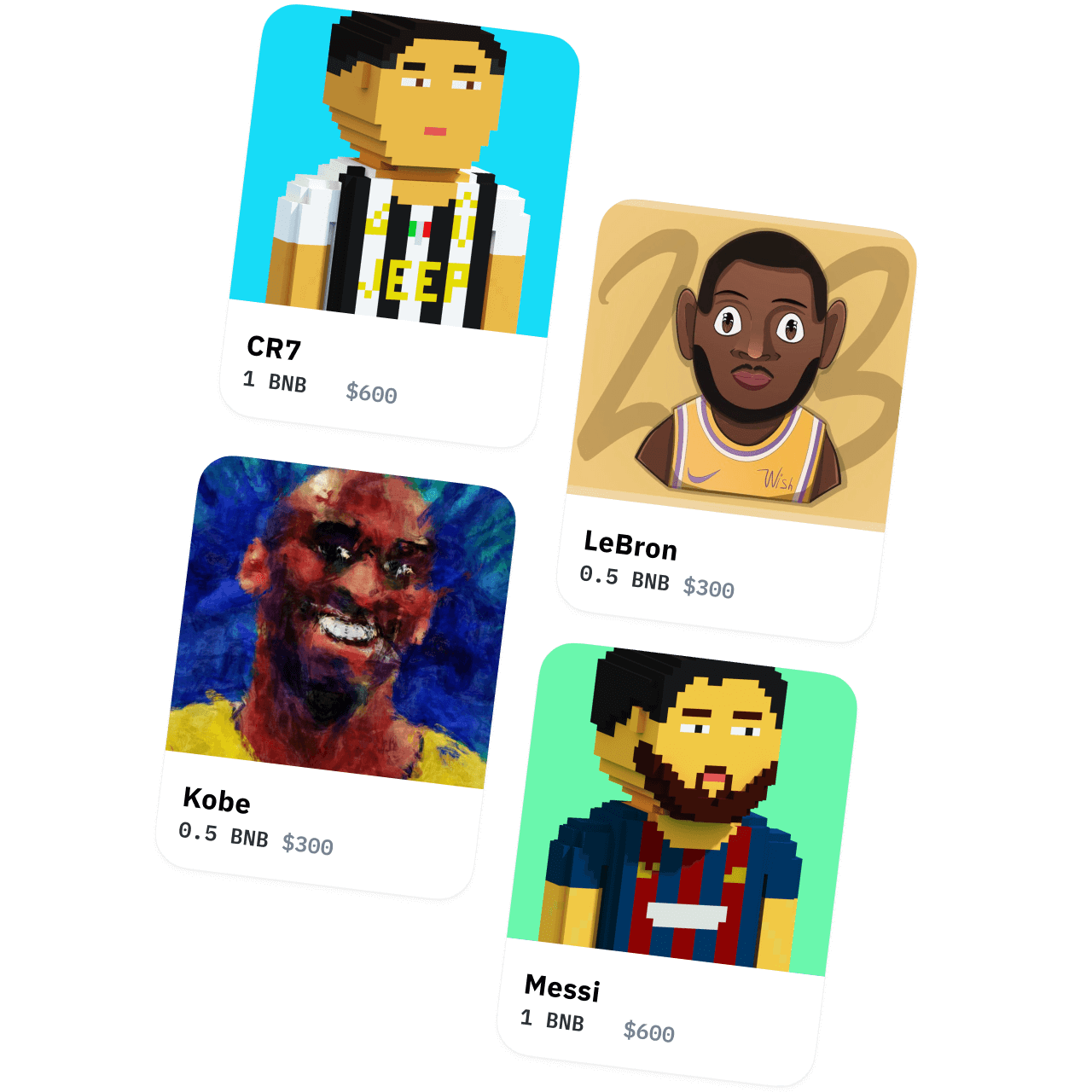 Sports NFT Marketplace Illustration