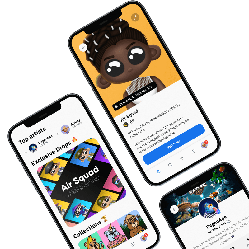 Airnfts Mobile App Image